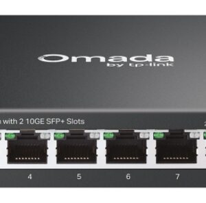SWITCH OMADA ES210X-M2 8-PORT EASY MANAGED SWITCH WITH 2 10GE SFP+ SLOTS 1210002600743 ES210X-M2