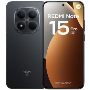 Smartphone Xiaomi Redmi Note 15 Pro 8GB/ 512GB/ 6.83"/ 5G/ Negro 6932554478636 MZB0MCBEU XIA-SP NOTE15P 5G 8-512 BK