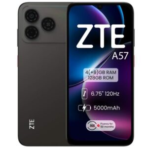 Smartphone ZTE A57 4GB/ 128GB/ 6.75"/ Negro 6902176173967  ZTE-SP A57 4-128 BK