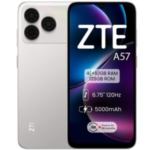 Smartphone ZTE A57 4GB/ 128GB/ 6.75"/ Plata 6902176174063  ZTE-SP A57 4-128 SV