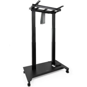 Soporte de Suelo Eléctrico/ Inclinable/ Ajustable con Ruedas TooQ UROS FSM03-B para TV 52-84"/ hasta 100kg 8433281014541 FSM03-B TOO-SOPORTE FSM03-B