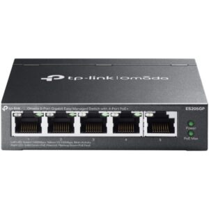 Switch TP-Link Omada ES205GP 5 Puertos/ RJ-45 10/100/1000/ PoE+ 8885020620931 ES205GP TPL-SWITCH ES205GP