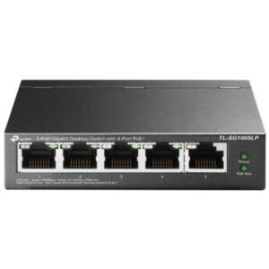 Switch TP-Link TL-SG1005LP 5 Puertos/ RJ-45 10/100/1000/ PoE 1210002616584 TL-SG1005LP V2 TPL-SWITCH TL-SG1005LP V2