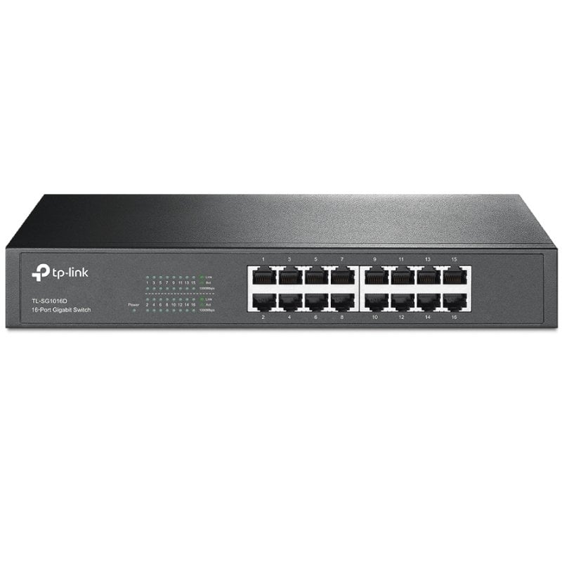 Switch TP-Link TL-SG1016D V2 16 Puertos/ RJ-45 10/100/1000 - Imagen 2