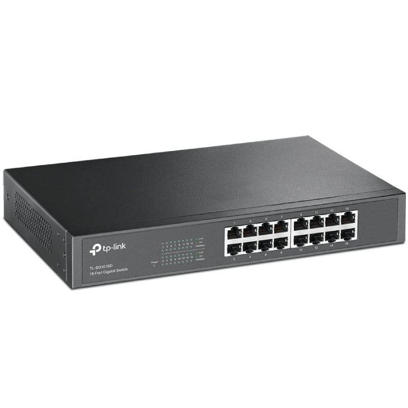 Switch TP-Link TL-SG1016D V2 16 Puertos/ RJ-45 10/100/1000 1210002616737 TL-SG1016D V2 TPL-SWITCH TL-SG1016D