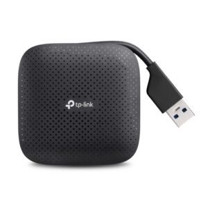 TP-LINK UH400 hub de interfaz USB 3.2 Gen 1 (3.1 Gen 1) Type-A 5000 Mbit/s Negro 6935364091477 | P/N: UH400 | Ref. Artículo: 1017576
