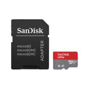 Tarjeta de Memoria SanDisk Ultra 64GB microSD XC con Adaptador/ Clase 10/ 140MBs 619659200039 SDSQUAB-064G-GN6IA SND-MICROSD ULTRA 64 ADP V2