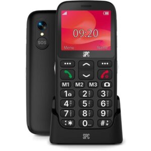 Teléfono Móvil SPC Polaris Pure para Personas Mayores/ 4G/ Negro 8436609913854 2338N SPC-TEL POLARIS PURE BK