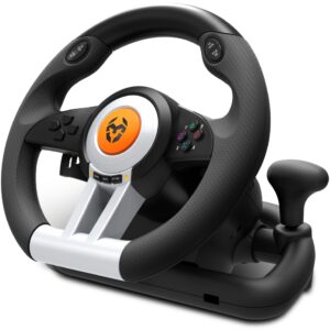 VOLANTE Y PEDALES KROM K-WHEEL MULTIPLATAFORMA (PS4