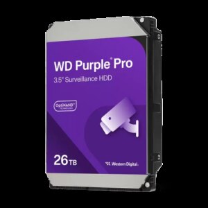 Western Digital Purple Pro WD240PURP disco duro interno 26 TB 7200 RPM 3.5" Serial ATA III 0718037905525 | P/N: WD260PURP | Ref. Artículo: 1411158